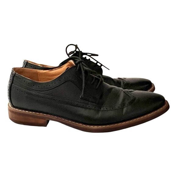 Mens Madden Black M-Amped Wingtip Derby Dress Shoes Lace Up Size 9M main image 10